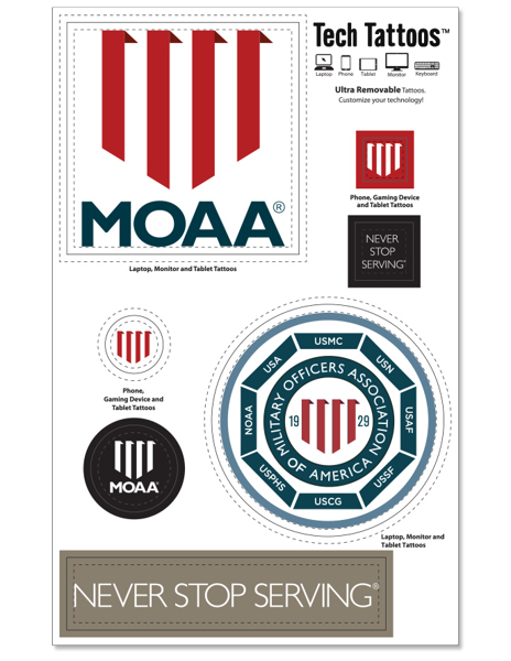Picture of MOAA Stickers