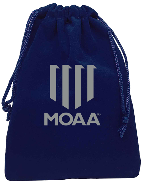 Picture of MOAA Velour Pouch