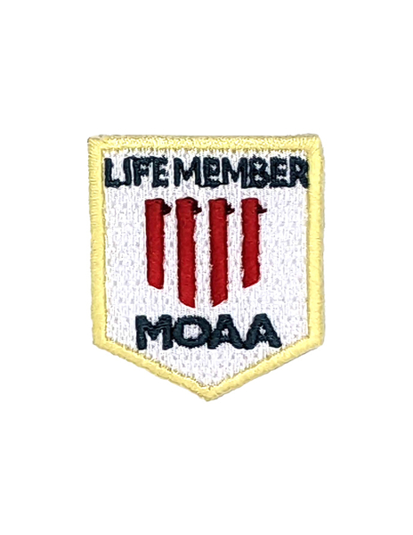 Picture of Life Member 1.5" Patch w/ Military Clutch
