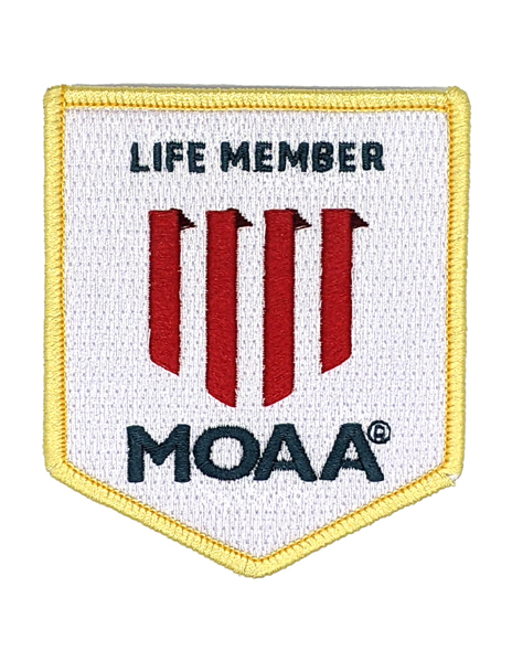 Picture of Life Member 3" Patch w/ Military Clutch