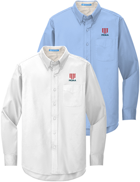 Picture of Men’s Easy Care Button Down (Full color logo)