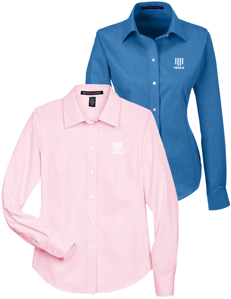 Picture of LADIES SOLID OXFORD SHIRT
