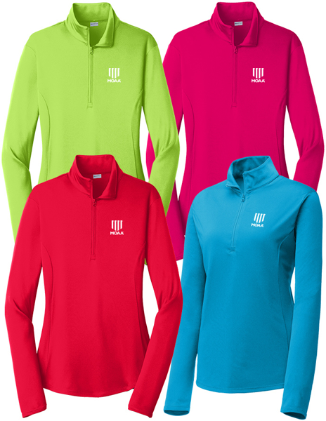 Picture of LADIES 1/4 ZIP PULLOVER