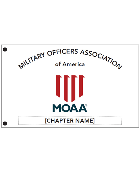 Picture of Chapter Flag with Grommets  (3-4 weeks Production)